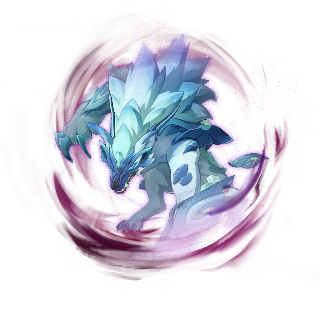 Battle-Hardened Glacial Wolf: Glacial Soul